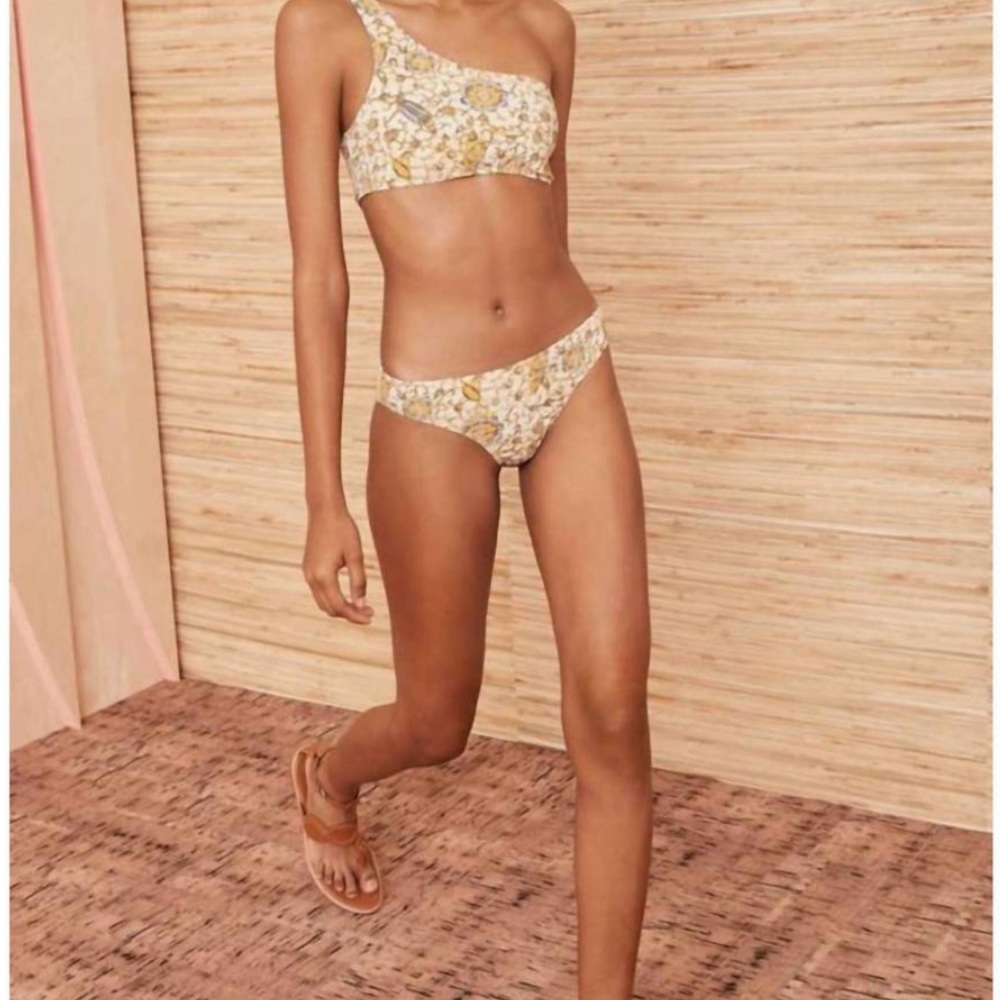NWT ULLA JOHNSON bikini set - Raina Bikini Top (Size L) Dani Bottom (Size XL)